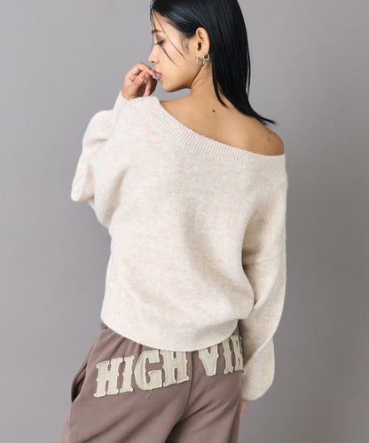 ワンショルダー ニット プルオーバー トップス 793-9395
