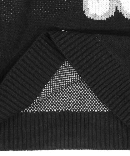 フラワー柄 ジャガード ニット プルオーバー トップス 793-9396