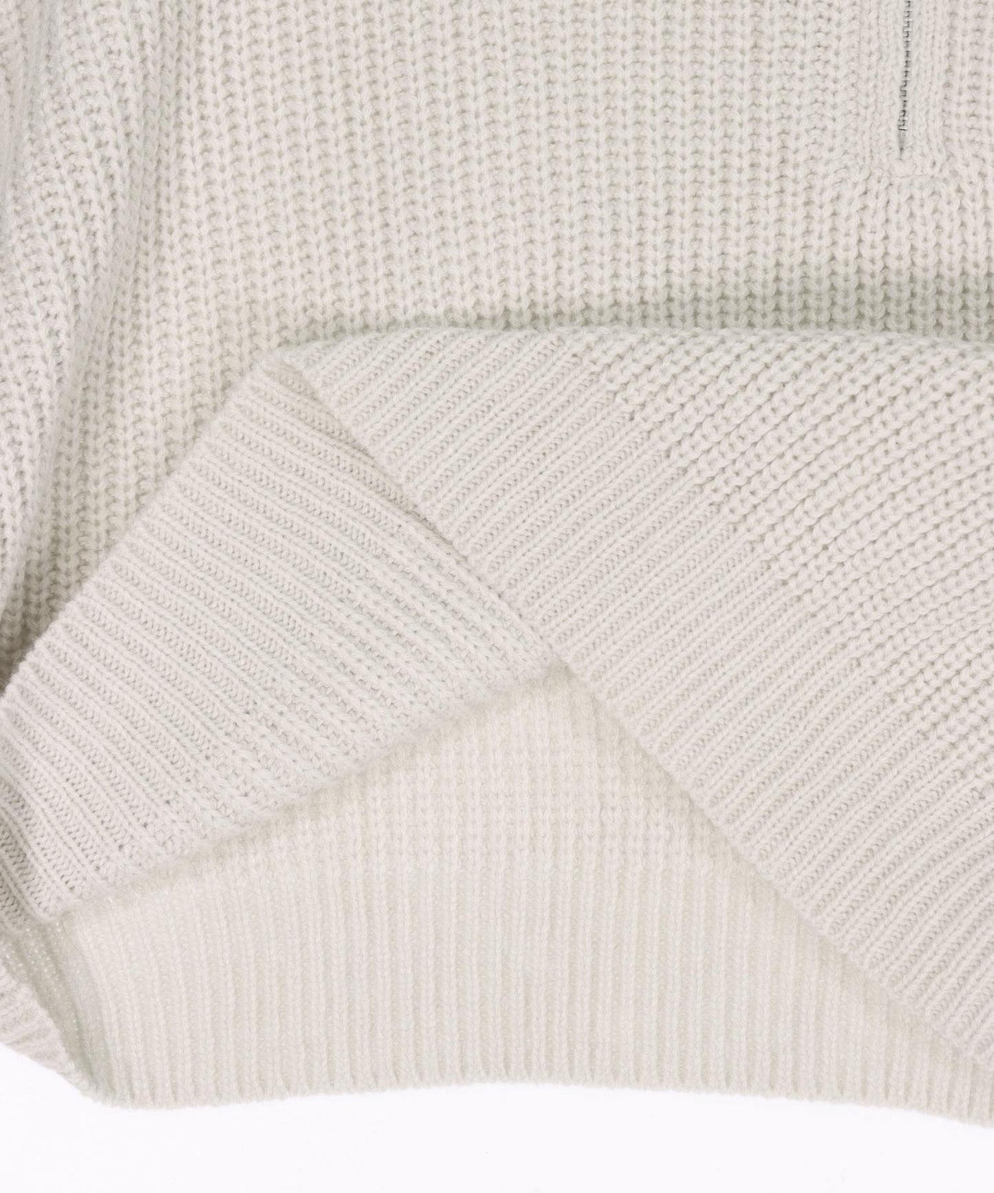 ハーフジップ ライン デザイン ニット トップス 793-9421