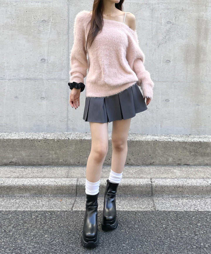 2wayクロス シャギー ニット 793-9453
