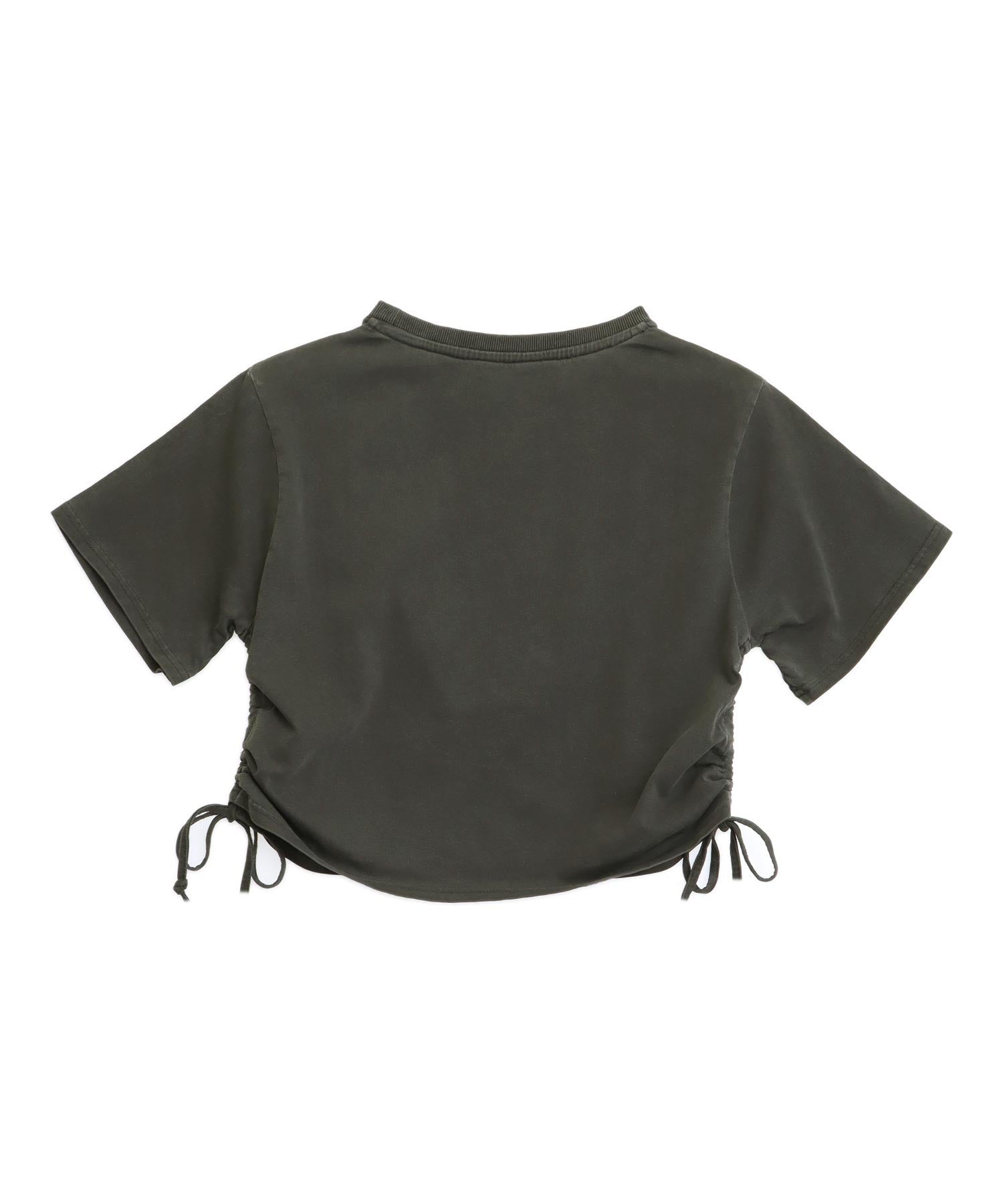 ワッペンロゴ サイドギャザー ピグメントTシャツ 793-9470 – ANAP