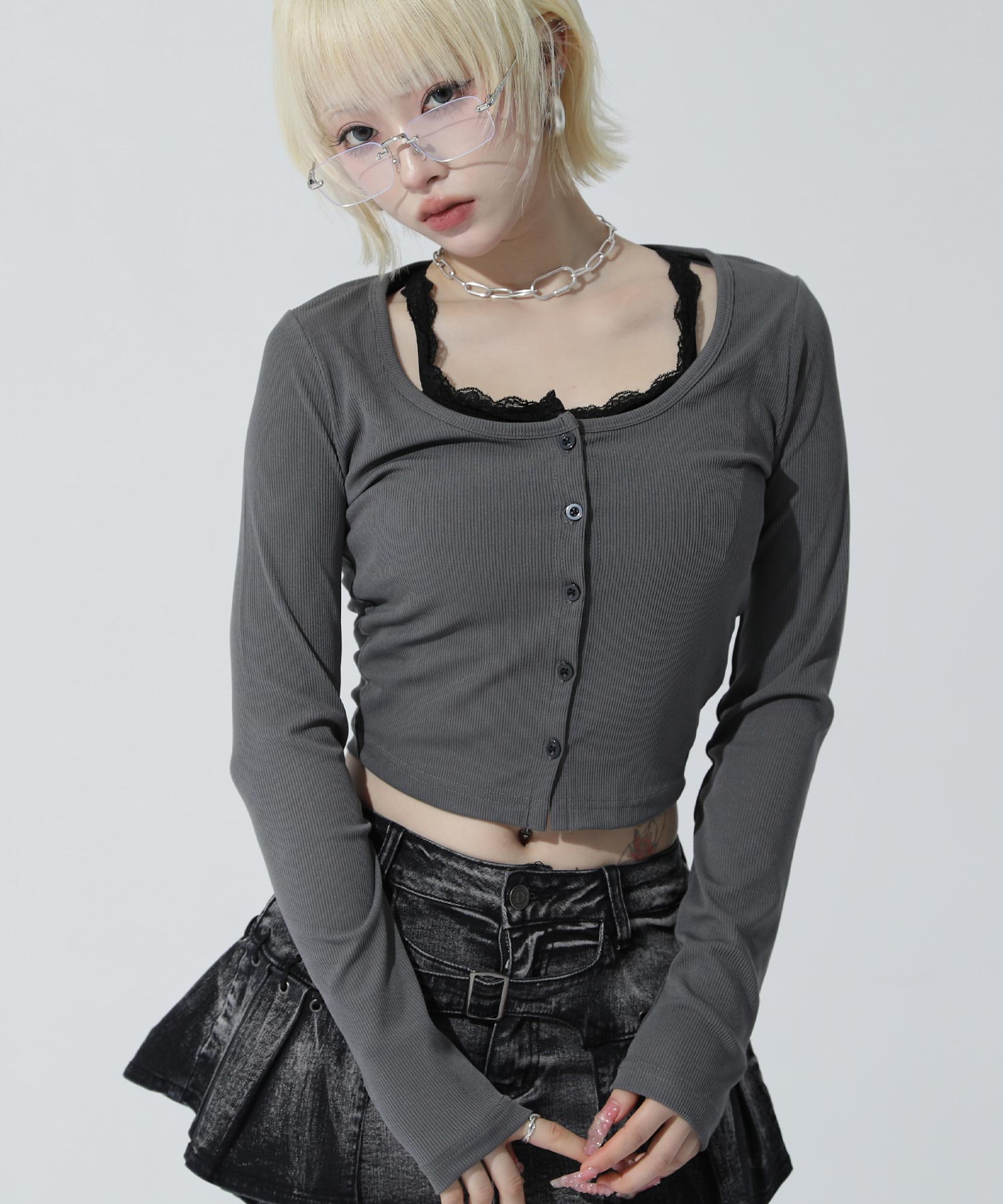 キャミレイヤード クロップド トップス 793-9512 – ANAP オンライン