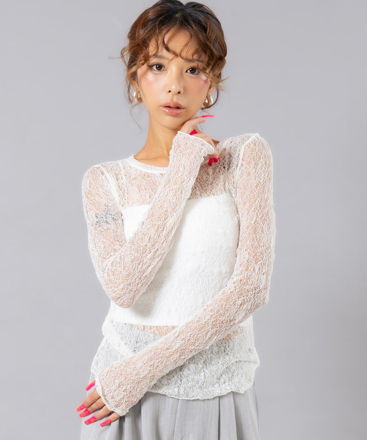 オフホワイト(身長：約169cm)