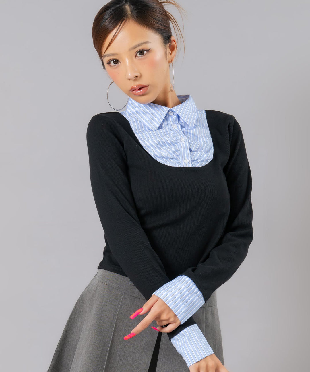 ブラック(身長：約169cm)