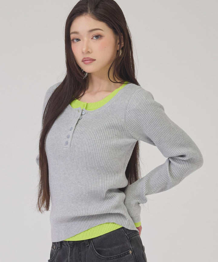 ライトグレー(身長：約163cm)