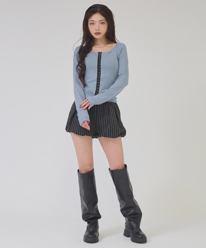 ブルー(身長：約163cm)