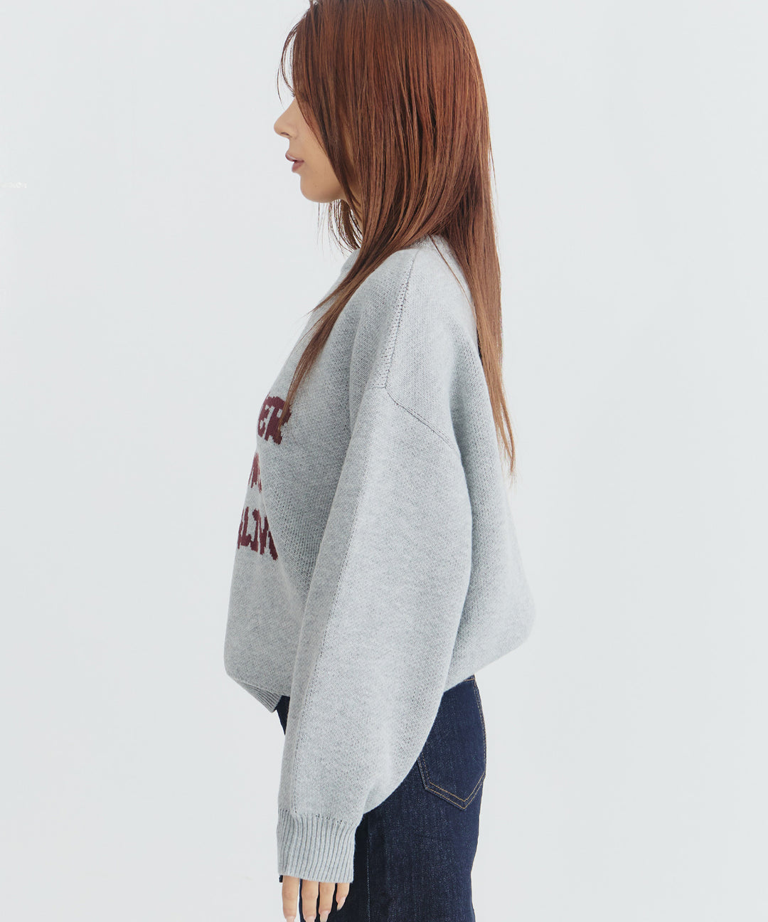 ライトグレー(身長：約169cm)