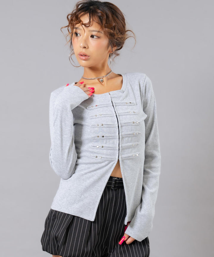 グレー(身長：約169cm)