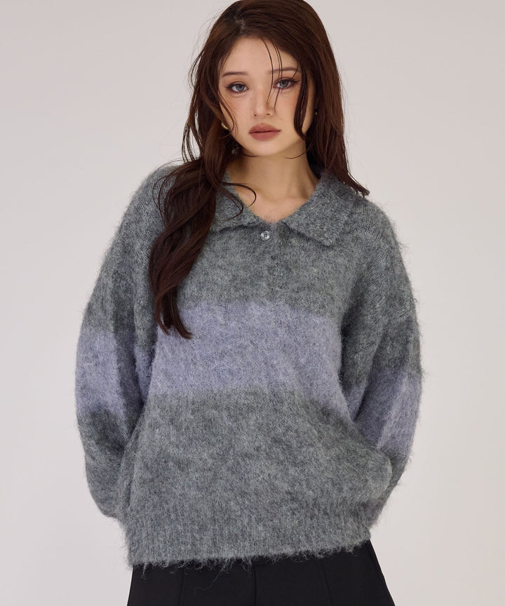 グレー(身長：約163cm)