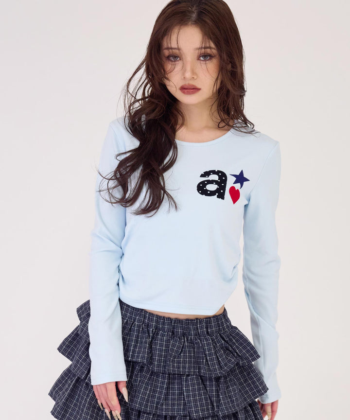 ライトブルー(身長：約163cm)
