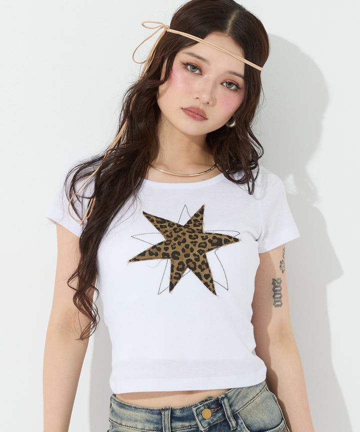 スターワッペン Tシャツ 793-9547