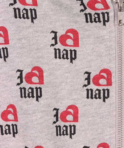 I LOVE anap 裏毛 ダブル ジップ スウェット パーカー 794-9360