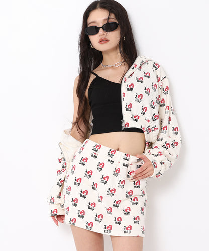 I LOVE anap 裏毛 ダブル ジップ スウェット パーカー 794-9360