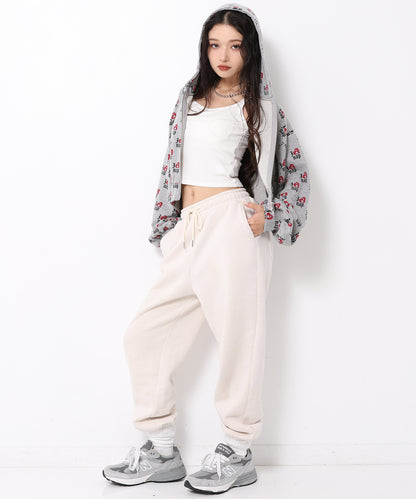 I LOVE anap 裏毛 ダブル ジップ スウェット パーカー 794-9360