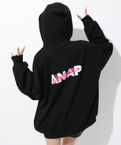 KOGYARU×ANAP  2パターン柄ビックパーカー【親子お揃い】 794-9376