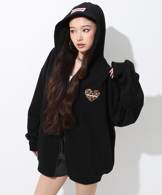 KOGYARU×ANAP  2パターン柄ビックパーカー【親子お揃い】 794-9376