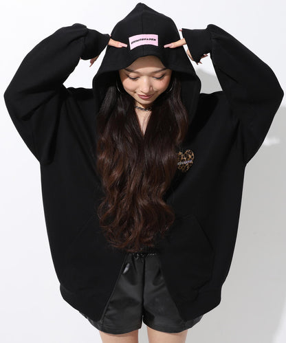 KOGYARU×ANAP  2パターン柄ビックパーカー【親子お揃い】 794-9376