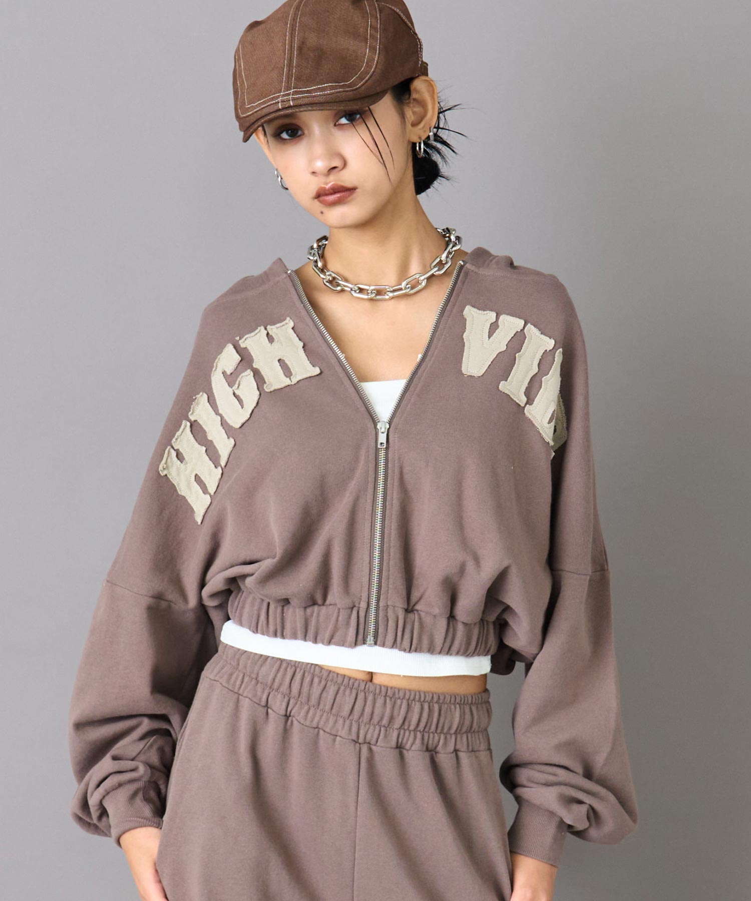 ワッペン ロゴ 裏毛 スウェット ジップパーカー 794-9380 – ANAP