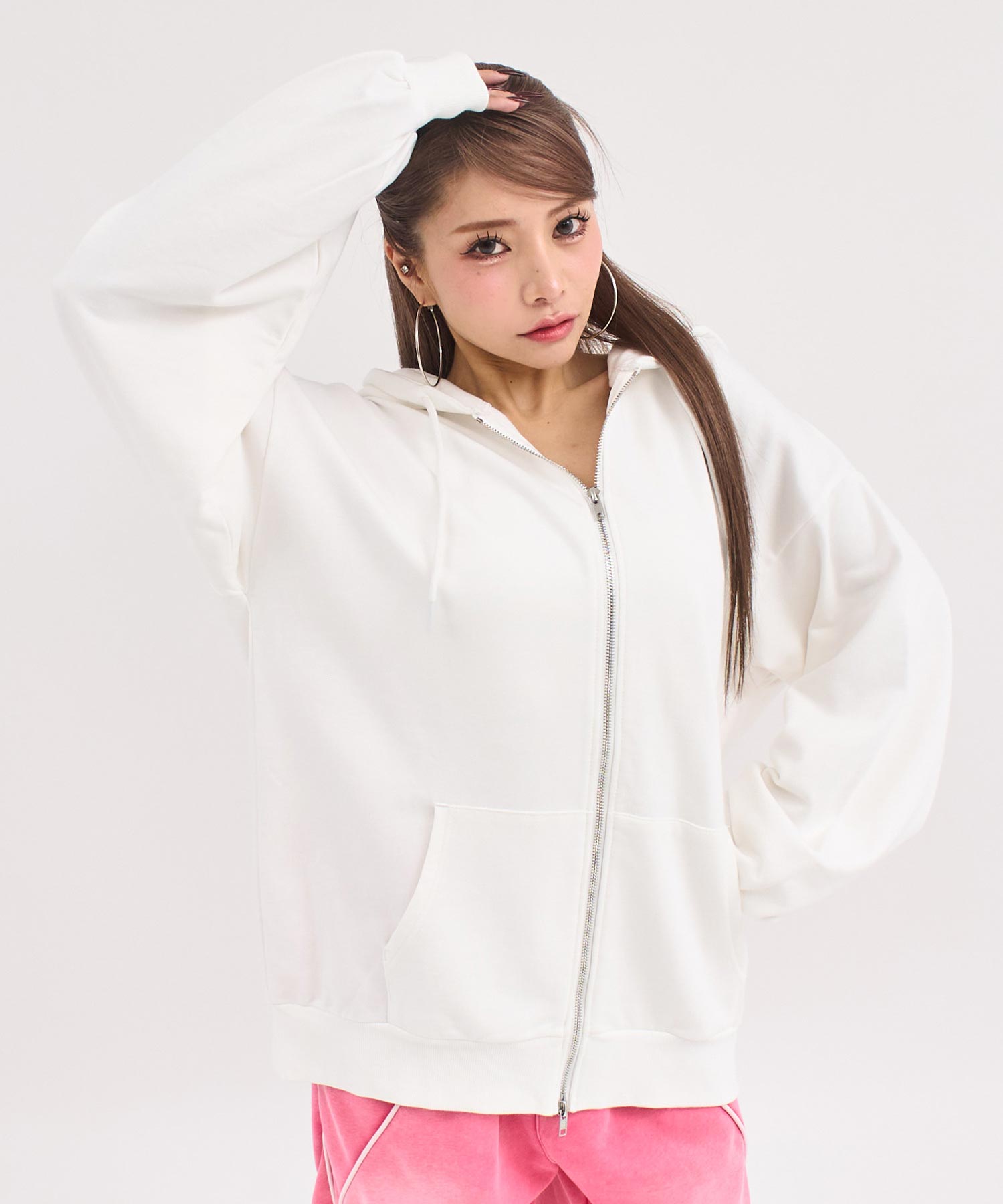ビッグシルエット フーディパーカー 794-9521 – ANAP オンラインショップ
