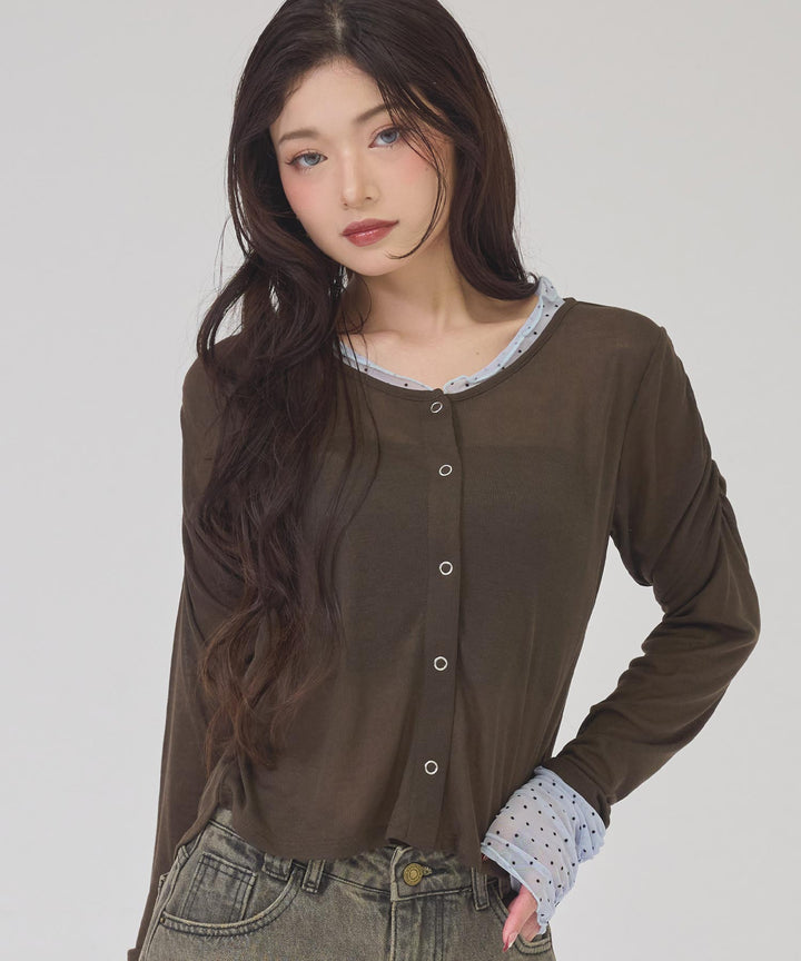 ブラウン(身長：約163cm)
