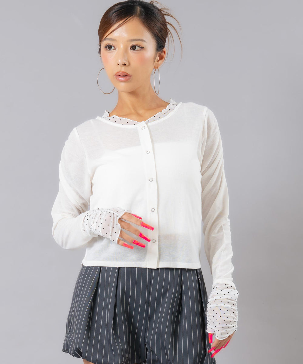 ホワイト(身長：約169cm)