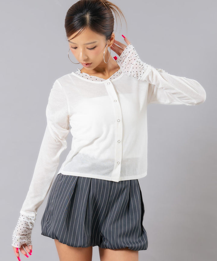 ホワイト(身長：約169cm)