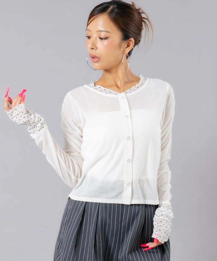 ホワイト(身長：約169cm)