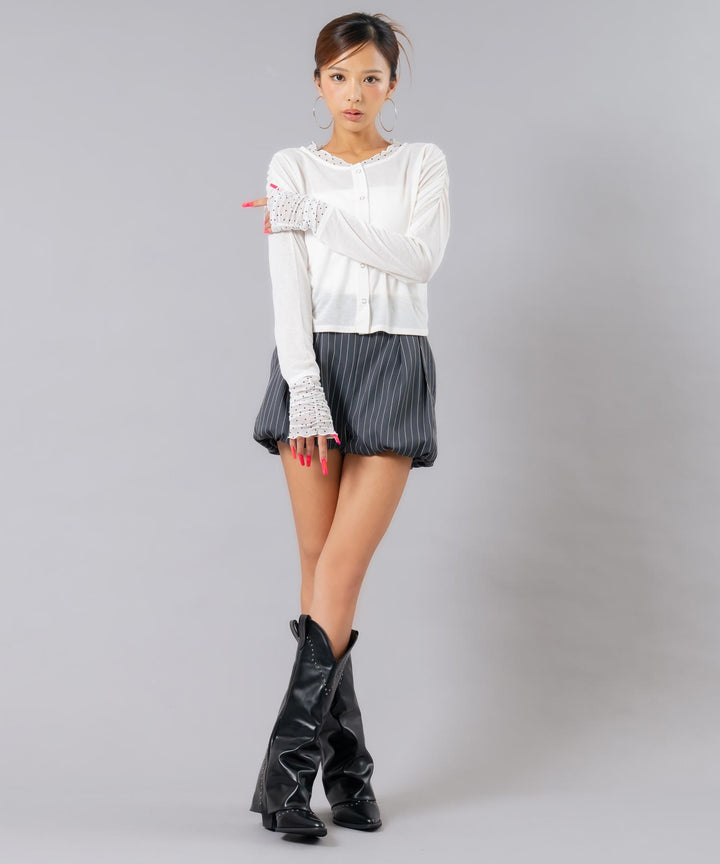 ホワイト(身長：約169cm)