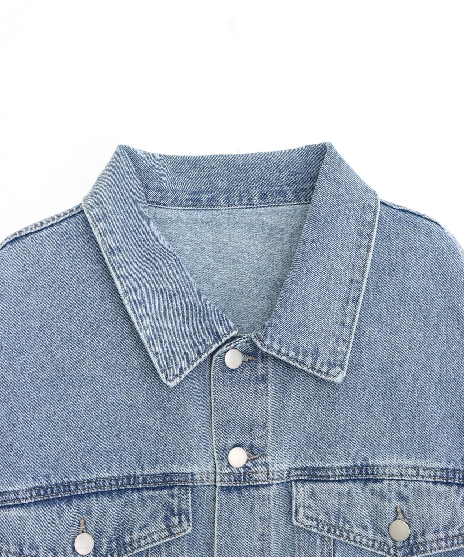 ウォッシュ加工 オーバーサイズ デニム ジャケット 795-9482 – ANAP