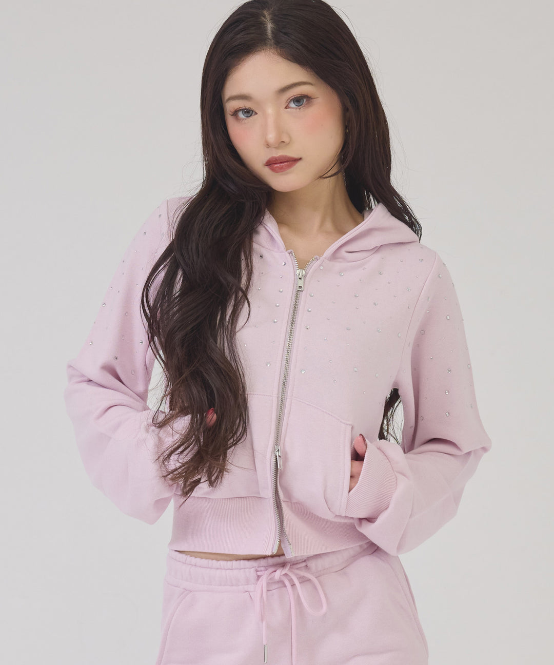 ピンク(身長：約163cm)