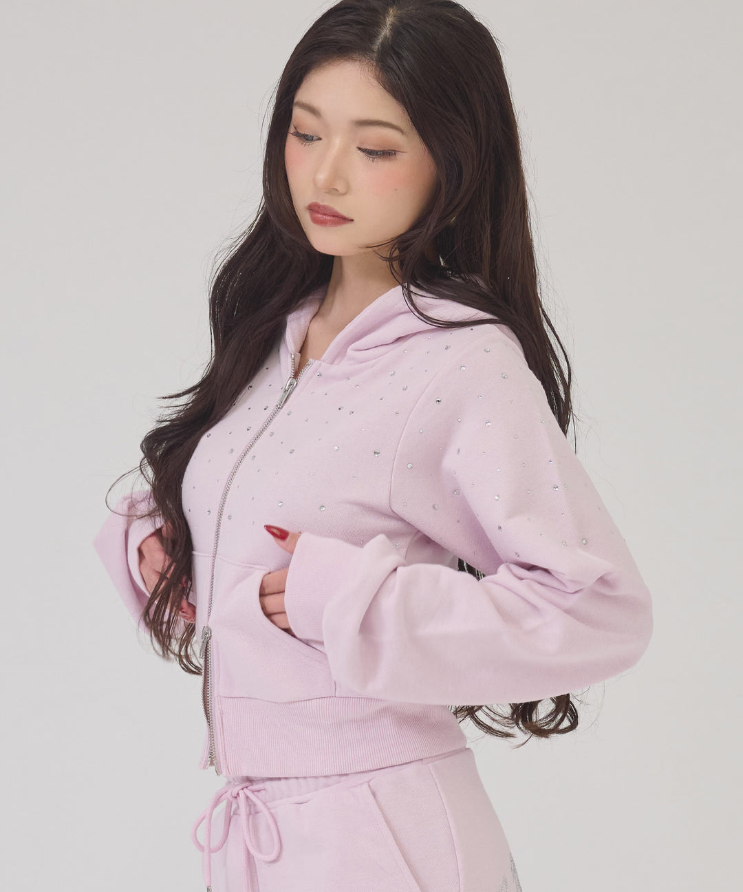 ピンク(身長：約163cm)