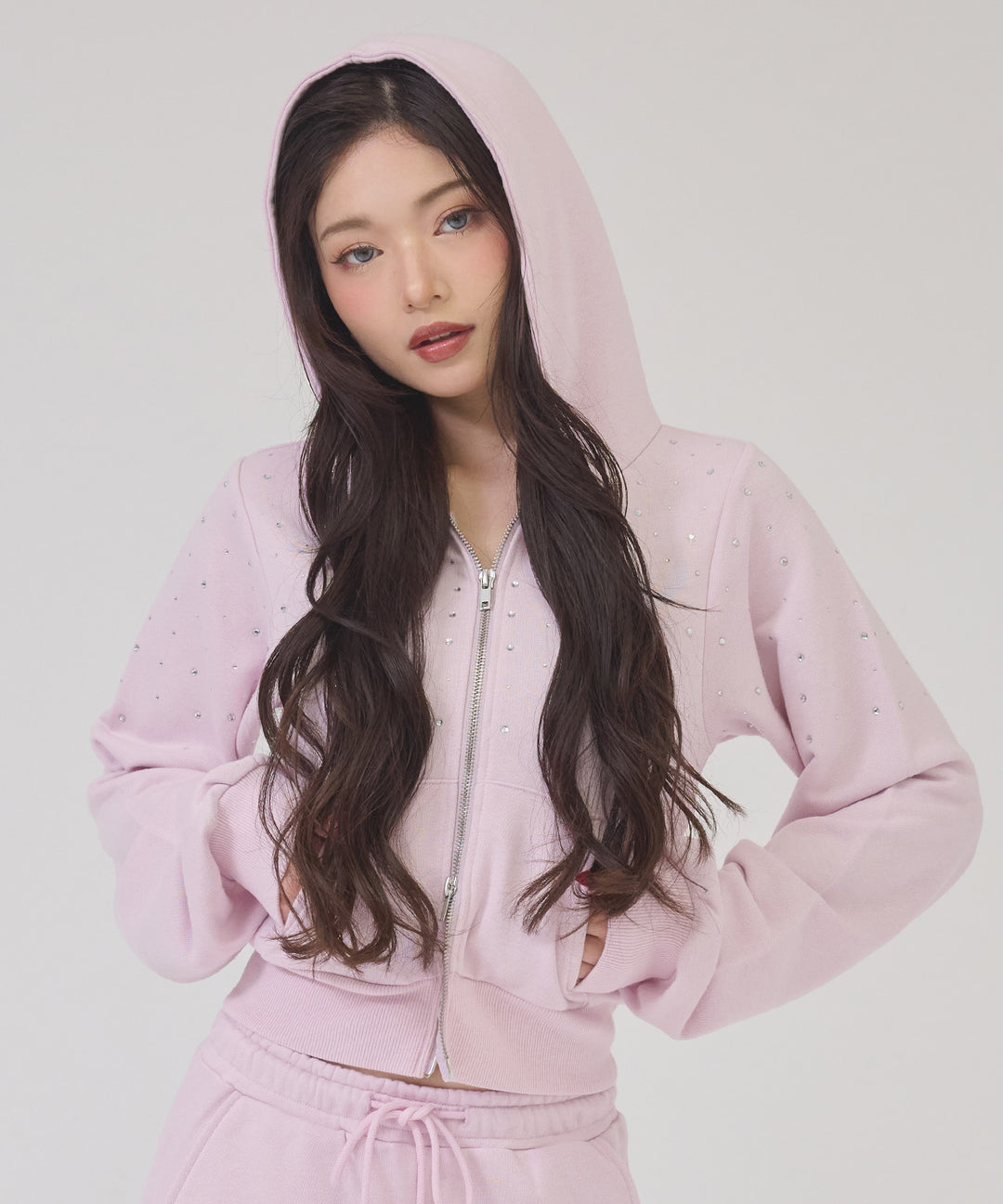 ピンク(身長：約163cm)