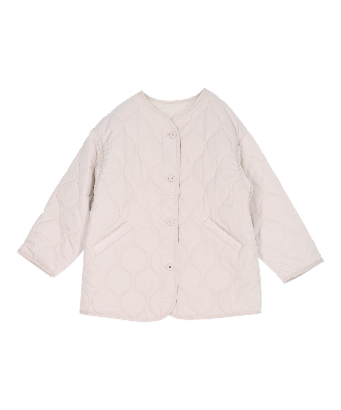 裏地付き オーバーサイズ キルティング コート 796-9399