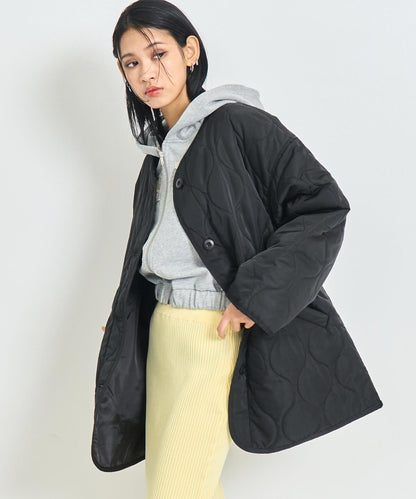 裏地付き オーバーサイズ キルティング コート 796-9399