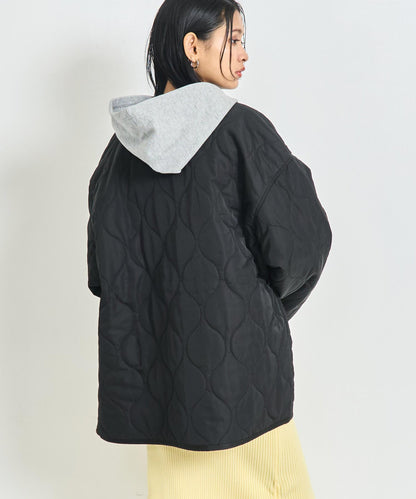 裏地付き オーバーサイズ キルティング コート 796-9399