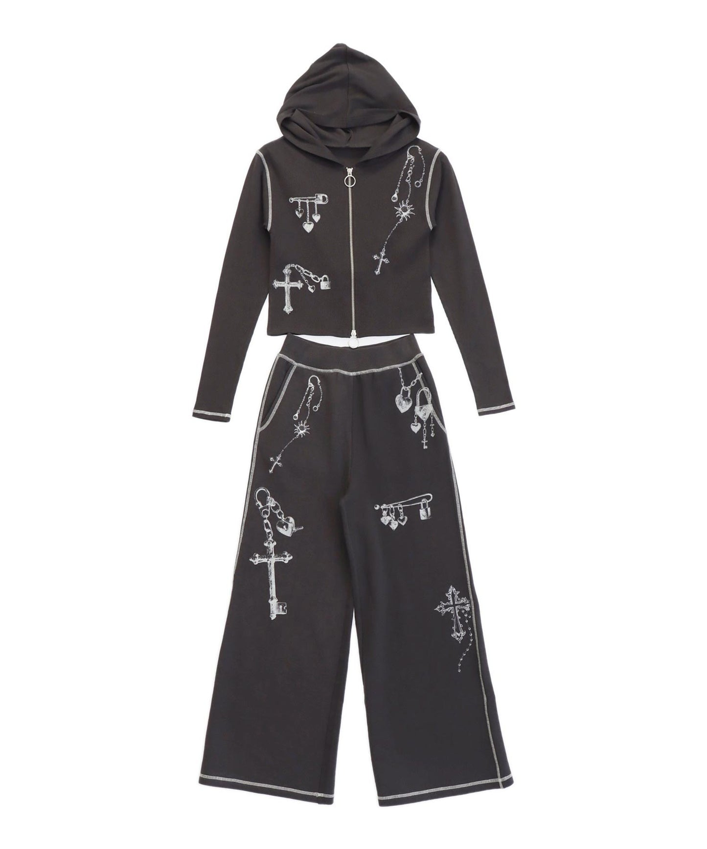 アッシュブラック(色見本)