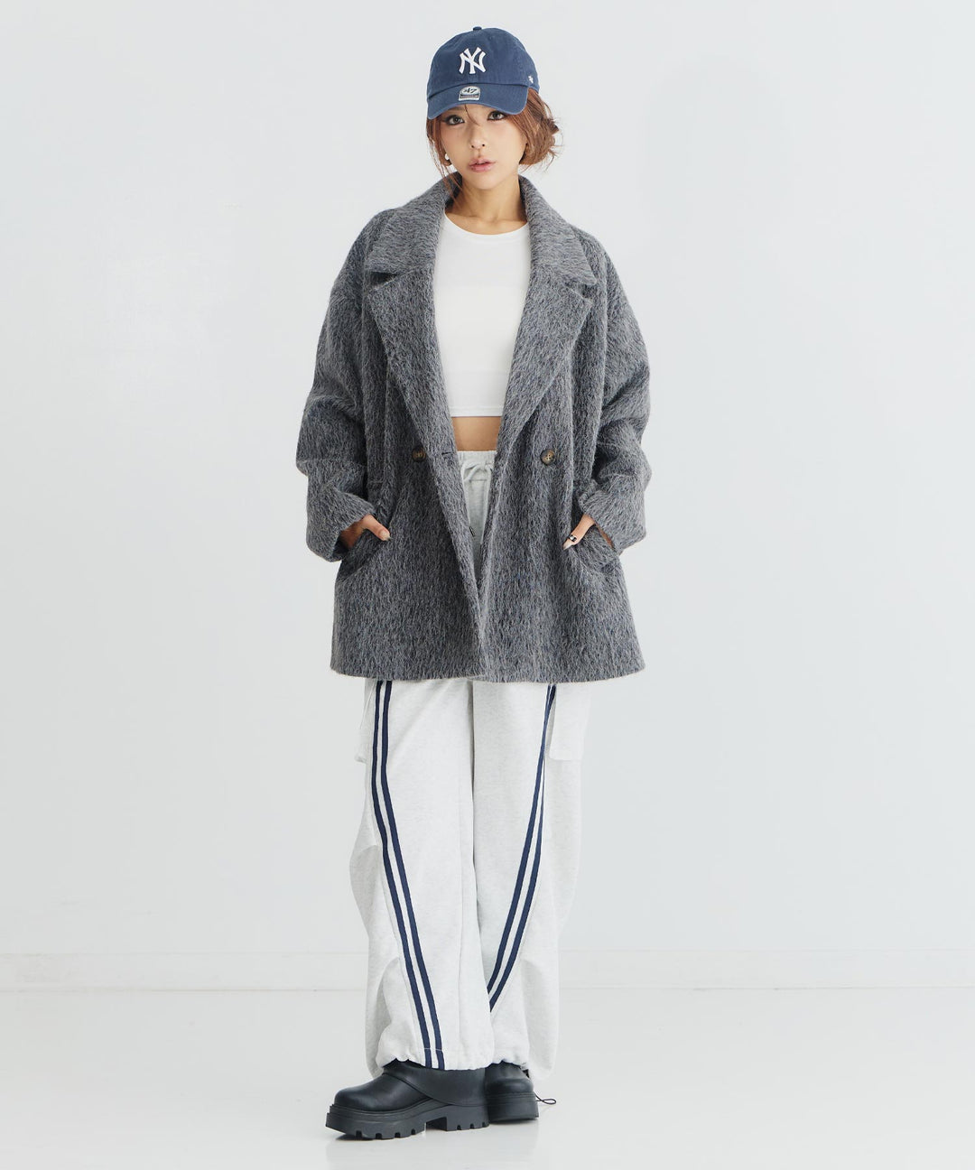 ダークグレー(身長：約169cm)