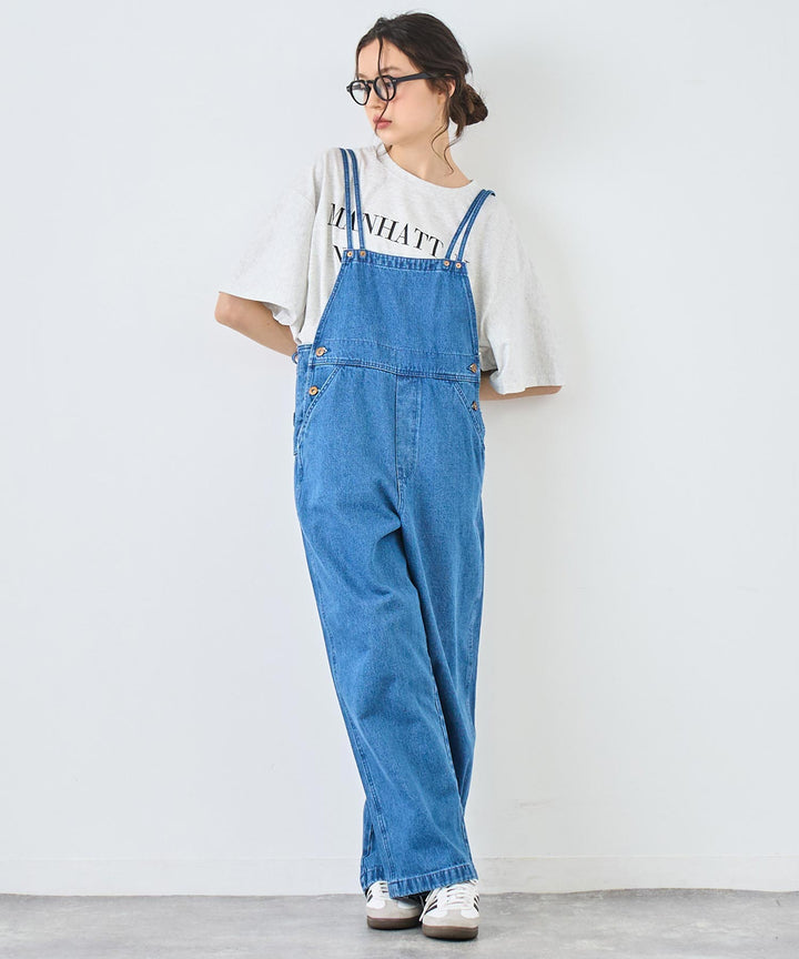【Dickies】デニム ダブル サロペット 797-9249