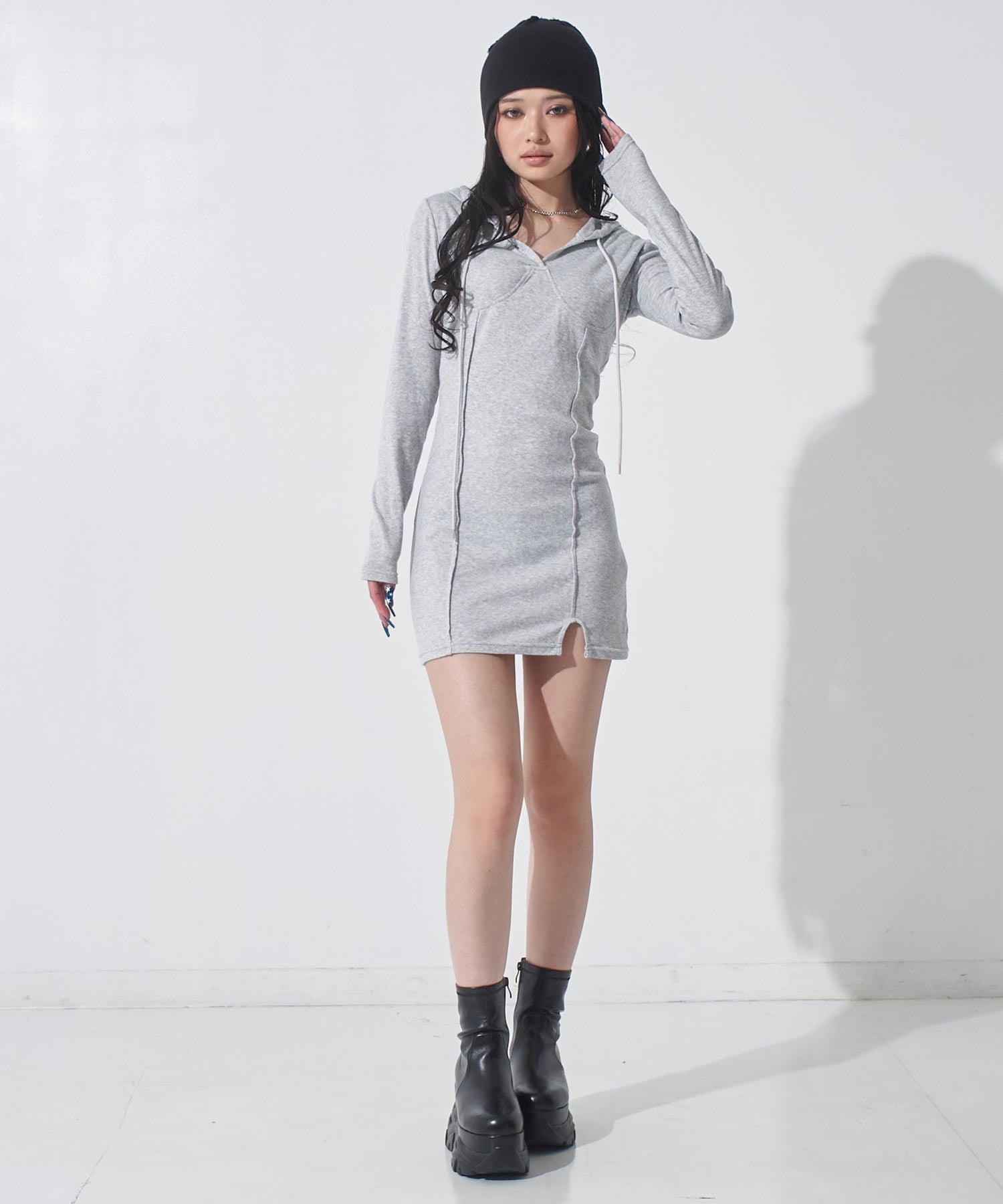 フード付 もちぴたワンピース 797-9498 – ANAP オンラインショップ