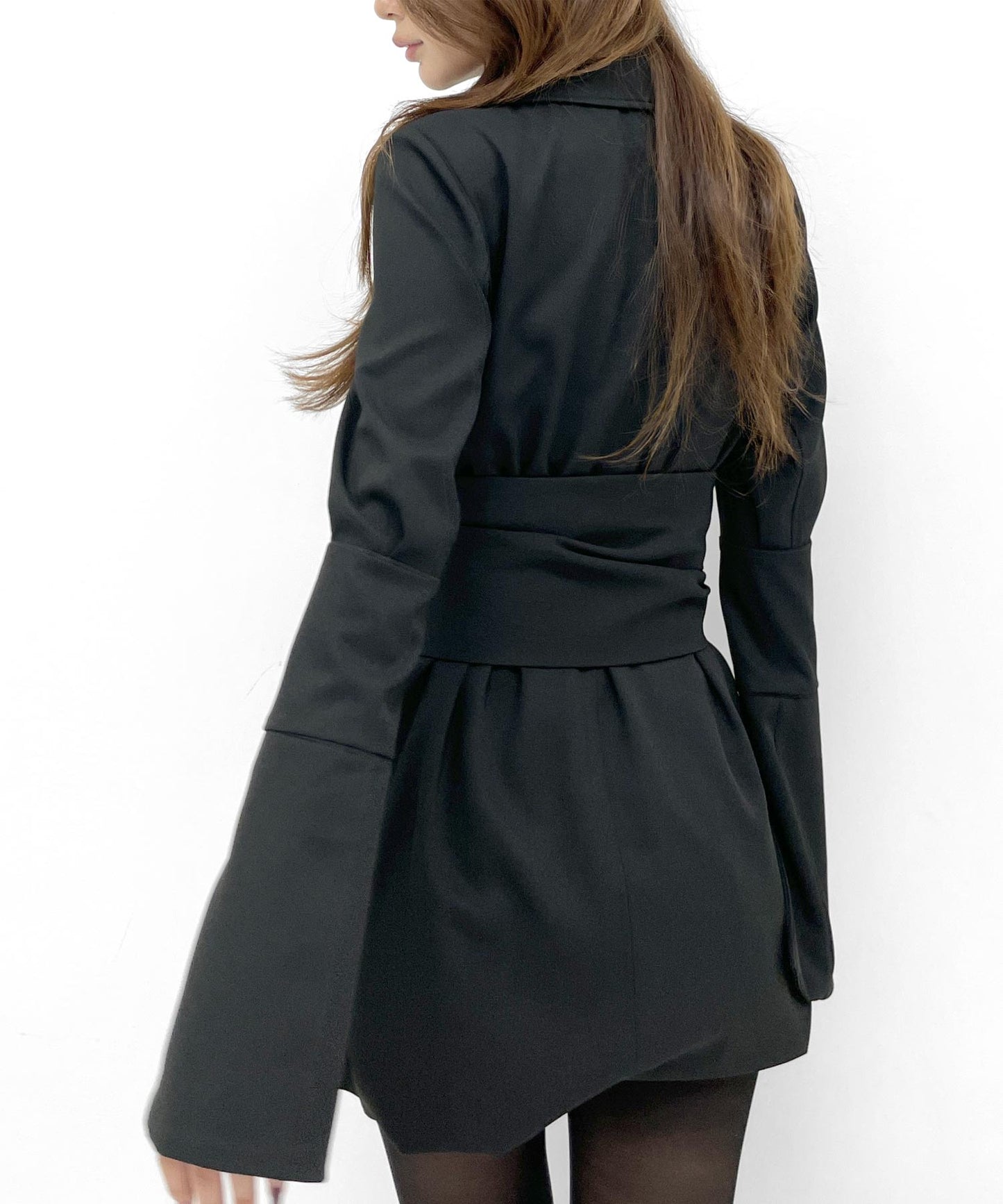 ウエスト マーク ジャケット ワンピース 797-9500