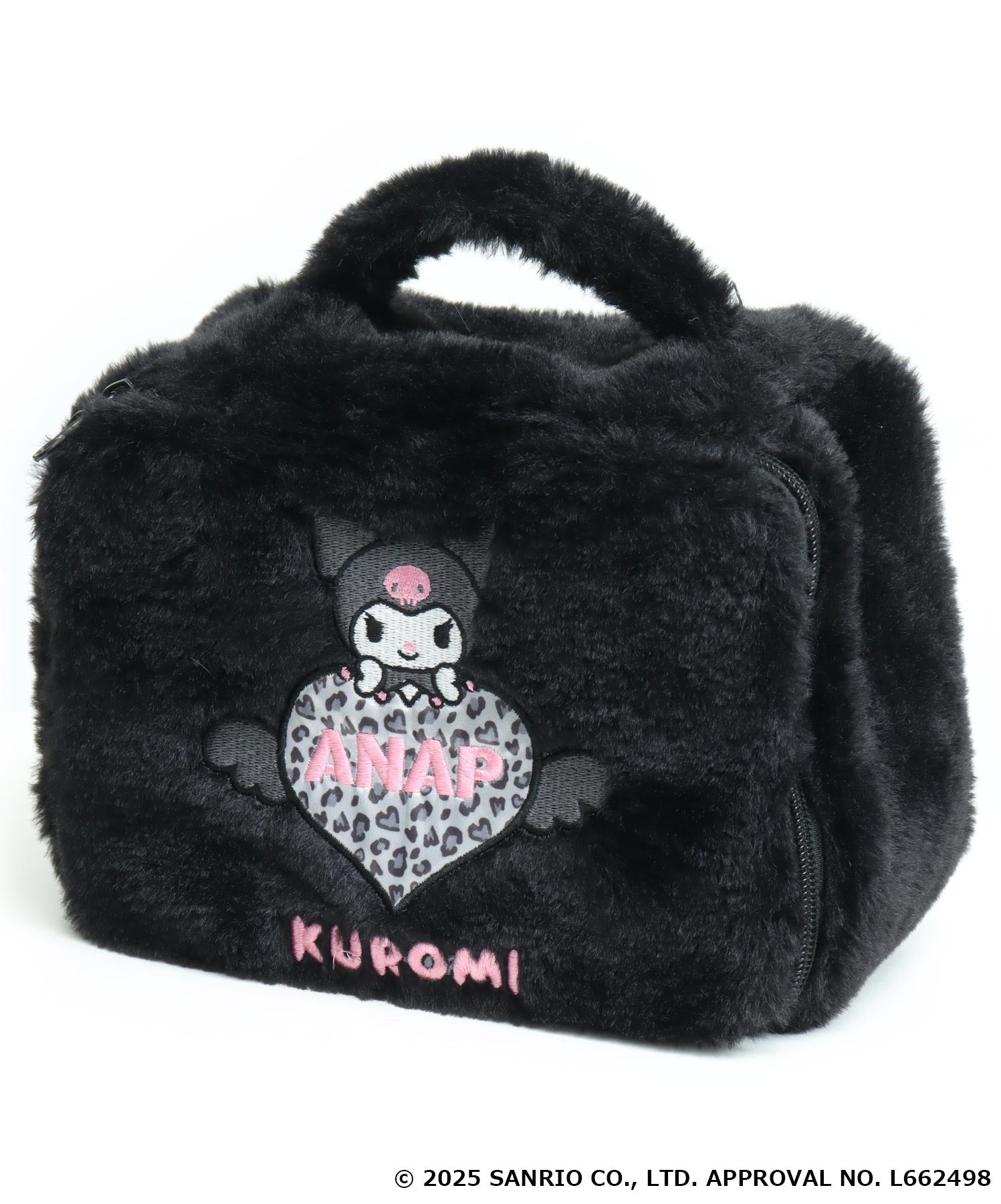 ANAP ×【 マイメロディ♥クロミ 】コラボ ファーバニティー ポーチ 799