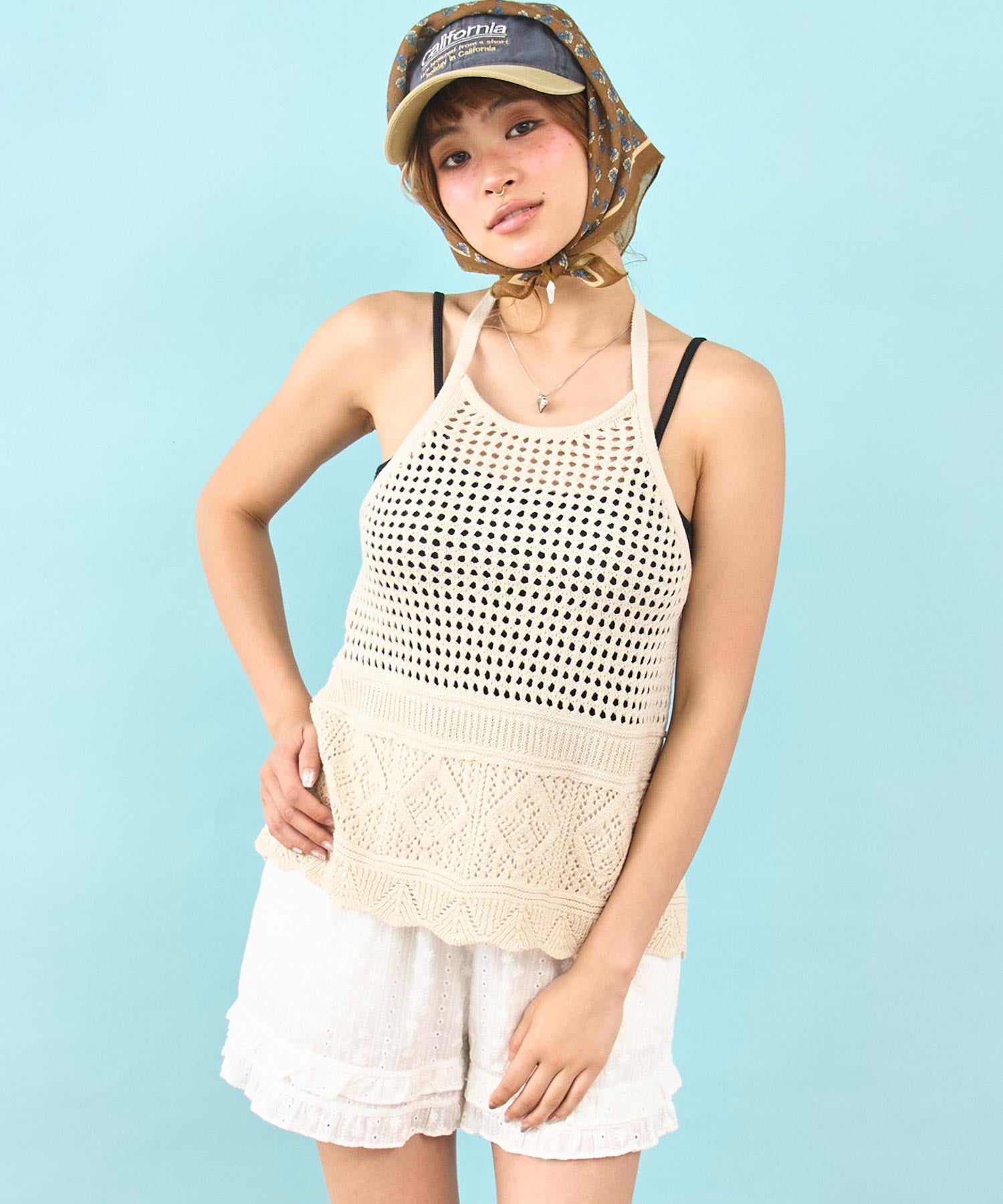 コットンレース フリル イージー ショート パンツ 812-6883 – ANAP