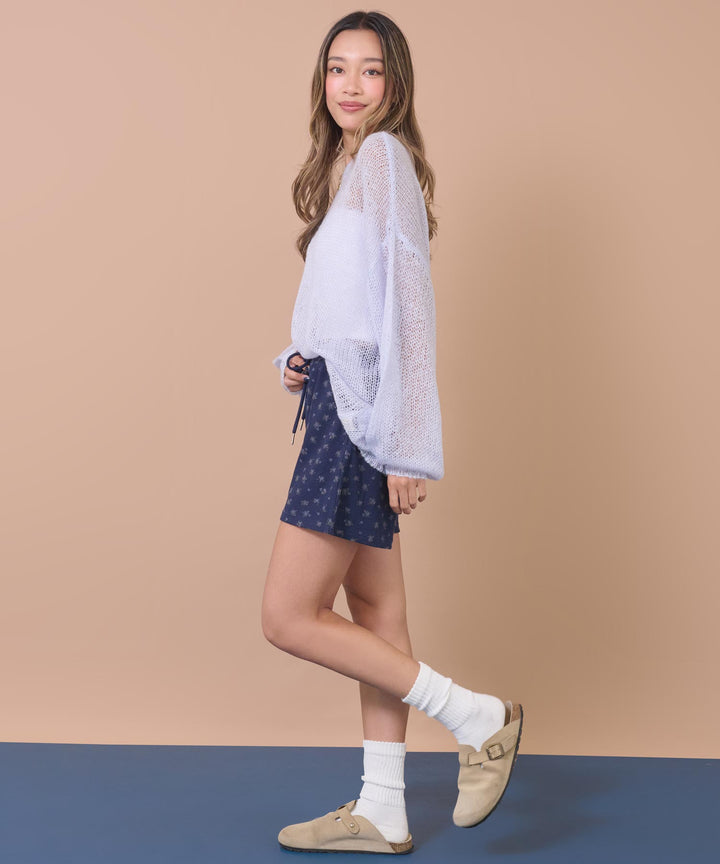 ネイビー(身長：約163cm)