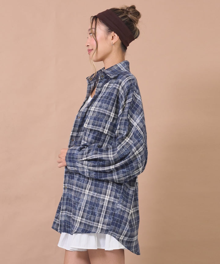 ネイビー(身長：約163cm)