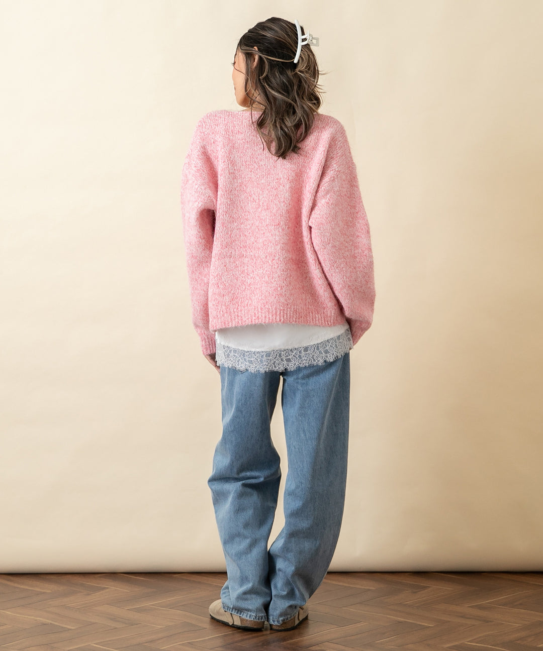 ピンク(身長：約163cm)
