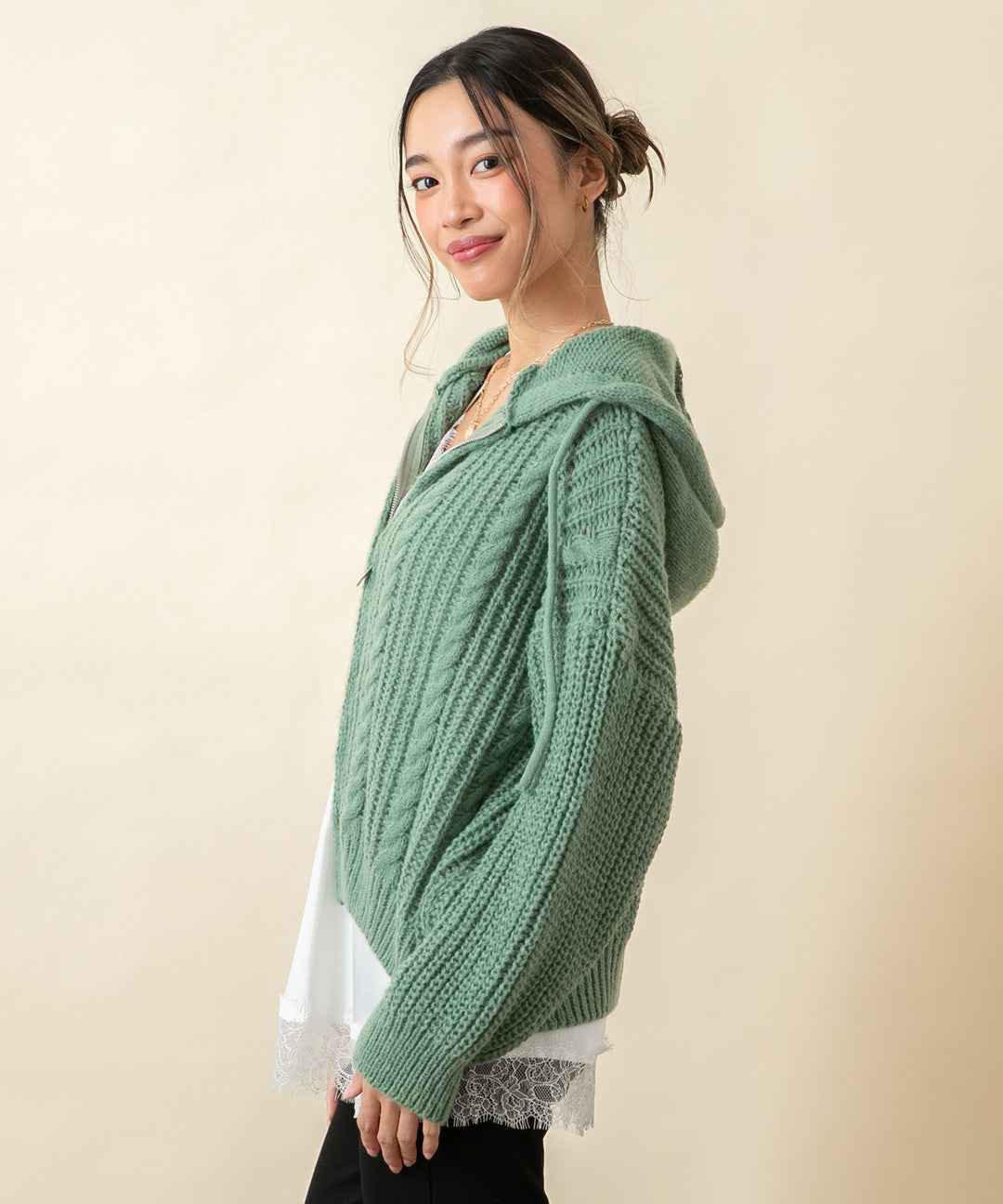 グリーン(身長：約163cm)