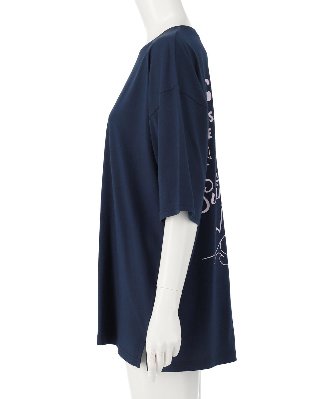 SEA モチーフ プリント ビッグ Tシャツ 853-5955