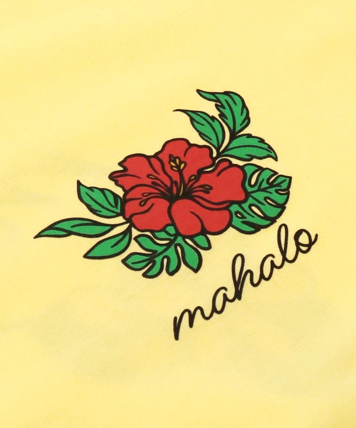 ハワイアン プリント オーバーサイズ Tシャツ 853-6028