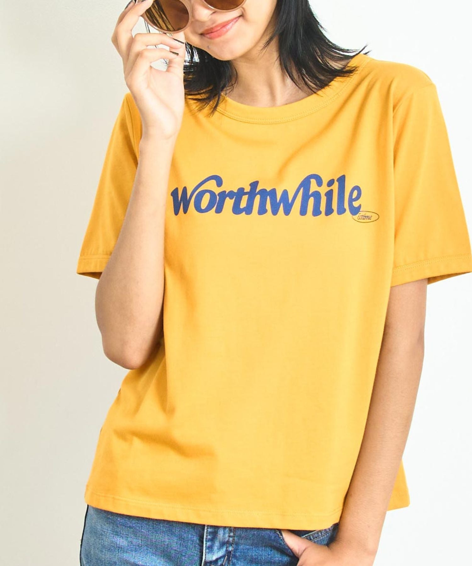 カラー ロゴ プリント コンパクト Tシャツ 853-6044 – ANAP オンライン