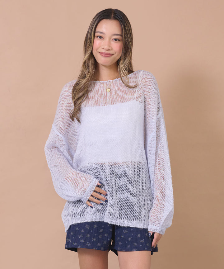 ライトブルー(身長：約163cm)